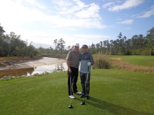 Rory and Brian Henninger at Grand Bear Pro Am DS