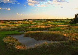 _ hole at Erin Hills; Erin, Wisconsin; August, 2010.  PM shoot; photo by Paul Hundley