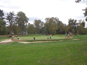 DSC03191 Rolling Green 4th hole work for 2016 WAM DS