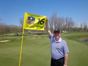 DSC06529 Rory on the flag DS